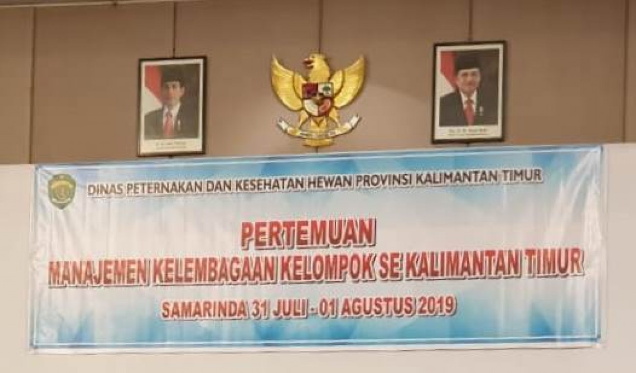 Pertemuan Manajemen Kelembagaan Kelompok Se Kalimantan Timur