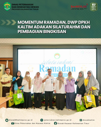 Momentum Ramadan, DWP DPKH Kaltim  Adakan Silaturahmi dan Pembagian Bingkisan