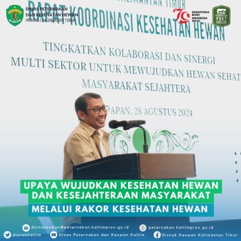 Upaya Wujudkan Kesehatan Hewan Dan Kesejahteraan Masyarakat Melalui Rakor Kesehatan Hewan