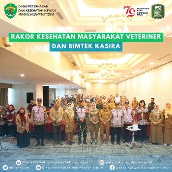 Rakor Kesehatan Masyarakat Veteriner Dan Bimtek Kasira