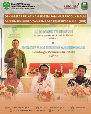 DPKH Gelar Pelatihan Sistem Jaminan Produk Halal dan BIMTEK Akreditasi Lembaga Pemeriksa Halal (LPH)