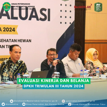 Evaluasi Kinerja dan Belanja DPKH Triwulan III Tahun 2024