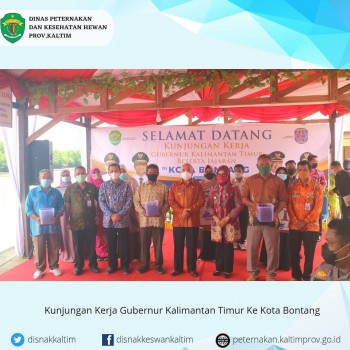 Kunjungan Gubernur di Kota Bontang