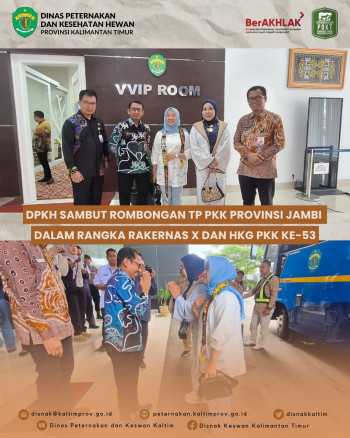 DPKH Sambut Rombongan TP PKK Provinsi Jambi Dalam Rangka RAKERNAS X dan HKG PKK ke-53