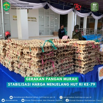 Gerakan Pangan Murah Stabilisasi Harga Menjelang HUT RI Ke-79