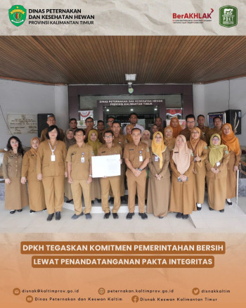 DPKH Tegaskan Komitmen Pemerintahan Bersih Lewat Penandatanganan Pakta Integritas.