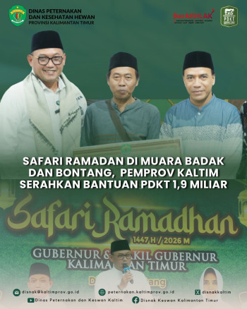 Safari Ramadan di Muara Badak dan Bontang, Pemprov Kaltim Serahkan Bantuan PDKT 1,9 Miliar