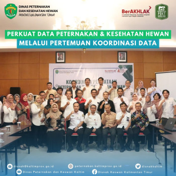 Perkuat Data Peternakan & Kesehatan Hewan Melalui Pertemuan Koordinasi Data