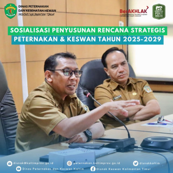 Sosialisasi Penyusunan Rencana Strategis Peternakan & Keswan Tahun 2025 - 2029