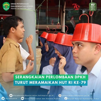 Serangkaian Perlombaan DPKH Turut Meramaikan HUT RI Ke-79