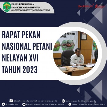 Persiapan Pekan Nasional Petani Nelayan XVI di Kota Padang Provinsi Sumatra Barat Tahun 2023.