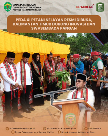 Peda XI Petani Nelayan Resmi Dibuka, Kalimantan Timur Dorong Inovasi dan Swasembada Pangan