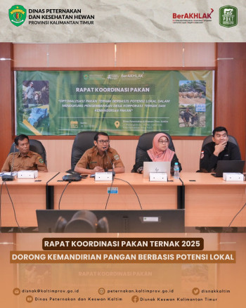 Rapat Koordinasi Pakan Ternak 2025 Dorong Kemandirian Pangan Berbasis Potensi Lokal