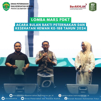 Lomba Mars PDKT Acara Bulan Bakti Peternakan dan Kesehatan Hewan ke-188 Tahun 2024