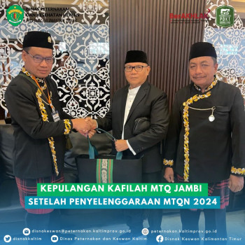 Kepulangan Kafilah MTQ Jambi Setelah Penyelenggaraan MTQN 2024