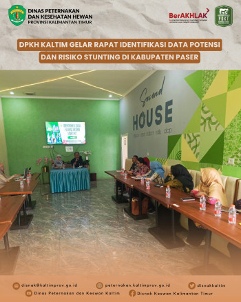 DPKH Kaltim Gelar Rapat Identifikasi Data Potensi dan Risiko Stunting di Kabupaten Paser