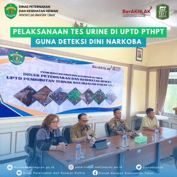 Pelaksanaan Tes Urine di UPTD PTHPT Guna Deteksi Dini Narkoba