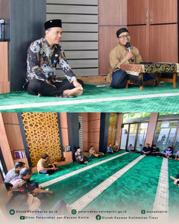 Perkuat Nilai Spiritual Pegawai, DPKH Kaltim Gelar Ceramah Rutin Ramadan 1447 H