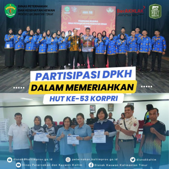 Partisipasi DPKH Dalam Memeriahkan HUT  Ke-53 Korpri 