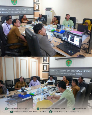 DPKH Kaltim dan BNI Bahas Peluang Kredit Usaha bagi Pelaku Peternakan