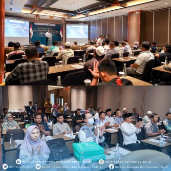 Pembukaan Program Fasilitasi Sertifikasi Halal RPU di Kaltim Tahun 2024