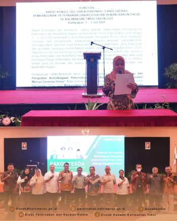 FGD RAKONTEKDA 2025 Bahas Sinkronisasi Program Peternakan dan Kesehatan Hewan Kaltim