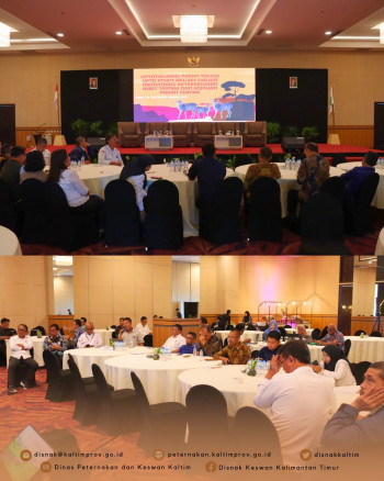 FGD RAKONTEKDA 2025 Bahas Sinkronisasi Program Peternakan dan Kesehatan Hewan Kaltim