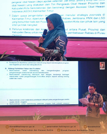 FGD RAKONTEKDA 2025 Bahas Sinkronisasi Program Peternakan dan Kesehatan Hewan Kaltim