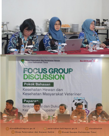 FGD RAKONTEKDA 2025 Bahas Sinkronisasi Program Peternakan dan Kesehatan Hewan Kaltim