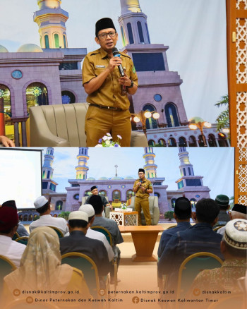 Dukung Pelaksanaan IdulAdha, DPKH Kaltim Siap Salurkan Peralatan Potong Hewan Kurban