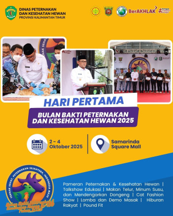 Hari Pertama Bulan Bakti Peternakan dan Kesehatan Hewan Tahun 2025