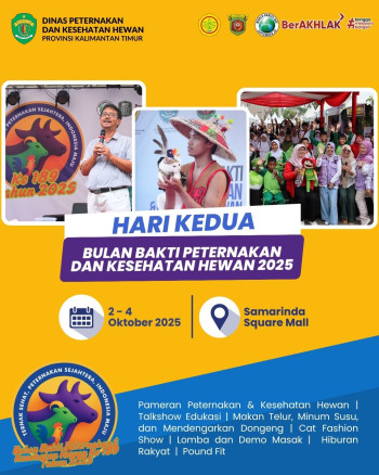 Hari Kedua Bulan Bakti Peternakan dan Kesehatan Hewan Tahun 2025