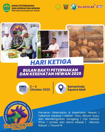 Hari Ketiga Bulan Bakti Peternakan dan Kesehatan Hewan Tahun 2025