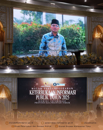 DPKH Kaltim Raih Predikat “Badan Publik Informatif” dalam Anugerah Keterbukaan Informasi 2025