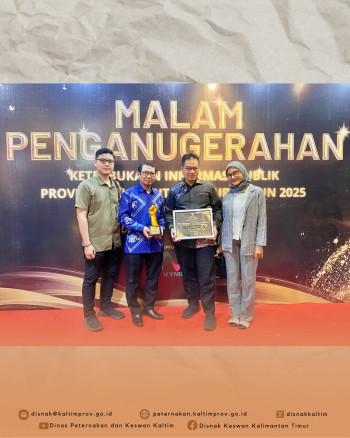 DPKH Kaltim Raih Predikat “Badan Publik Informatif” dalam Anugerah Keterbukaan Informasi 2025