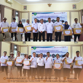 Tandatangan Kontrak PPBASN Serta Penghargaan Budaya Kerja UPTD PTHPT dan Check Point DPKH