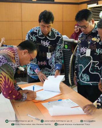 DPKH Kaltim Laksanakan Penandatanganan Perjanjian Kinerja dan Pakta Integritas WBK dan WBBM Tahun 2026