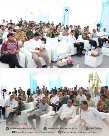 Mendukung Ketahanan Pangan : Groundbreaking Proyek Strategis Nasional Integrated Poultry di Kalimantan Timur