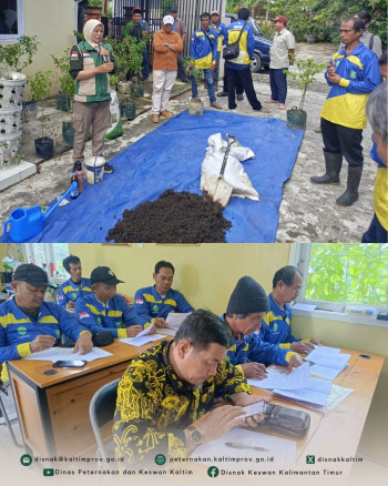 Bimtek KOHE di Bontang Dorong Pemanfaatan Limbah Ternak Menjadi Kompos Ramah Lingkungan