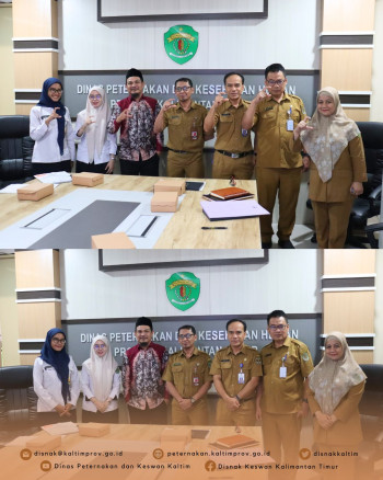Visitasi Komisi Informasi ke DPKH Kaltim, Bentuk Komitmen Pimpinan dalam Keterbukaan Informasi Publik.