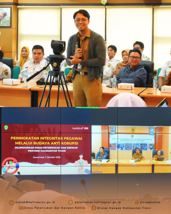 Peningkatan Integritas Pegawai DPKH Kaltim Melalui Penyuluhan Anti Korupsi