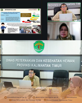 Sharing Session BPSDM : Kepala DPKH Fahmi Himawan Tekankan Integritas ASN Melalui Kepedulian Terhadap Kesejahteraan Hewan