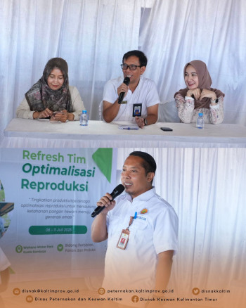 Optimalisasi Reproduksi 2025: DPKH Kaltim Adakan Kegiatan Refresh Tim
