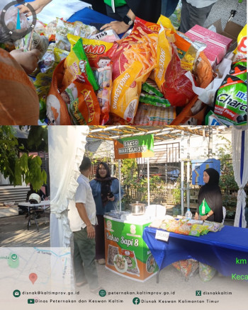 Produk Peternakan Meriahkan Gerakan Pangan Murah di Samarinda