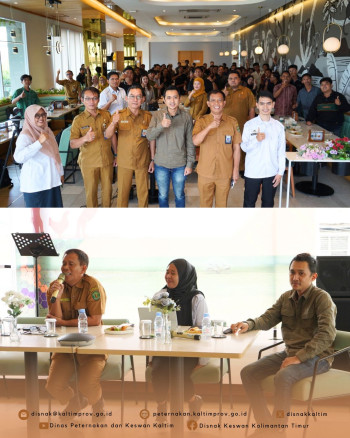 DPKH Kaltim Gelar Sharing Session Peternak Milenial Dorong Akselerasi Ketahanan Pangan