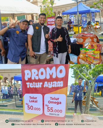 Jaga Stabilitas Harga Jelang Iduladha, DPKH Kaltim Ikut Gerakan Pangan Murah di KalaFest 2026