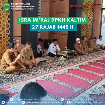 Isra Mi'raj DPKH Kaltim 27 Rajab 1445H