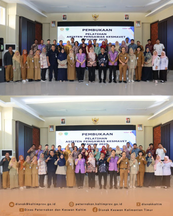 DPKH Gelar Pelatihan Asisten Pengawas Kesmavet 2025 di Samarinda