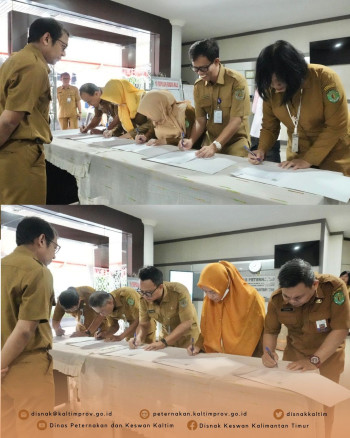 DPKH Tegaskan Komitmen Pemerintahan Bersih Lewat Penandatanganan Pakta Integritas.