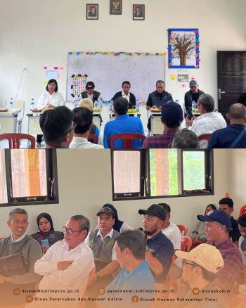 Kepala DPKH Kaltim Jadi Narasumber FGD Strategi Pengembangan Peternakan Samarinda